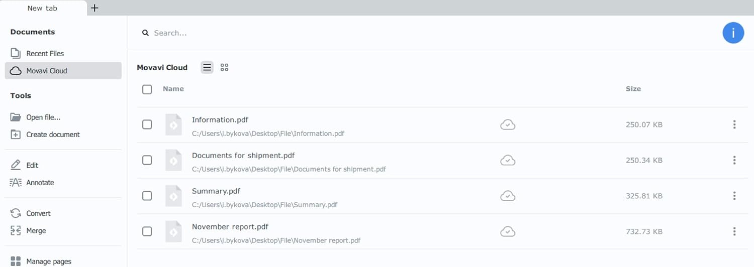 Movavi PDFChef 2022 screenshot 2